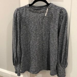 NWT Loft puff sleeve shirt